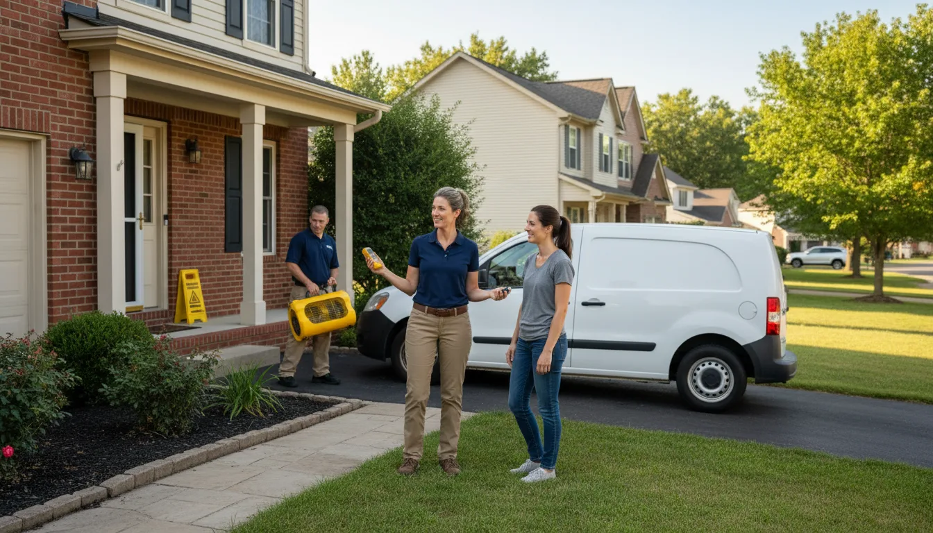 Water restoration image for Home Water Damage Repair in Minden, WV